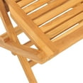 thumbnail image 3 of vidaXL 5 Piece Garden Dining Set Solid Wood Teak, 3 of 5