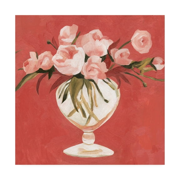 Trademark Fine Art 'Bright Blooms II' Canvas Art by Emma Scarvey