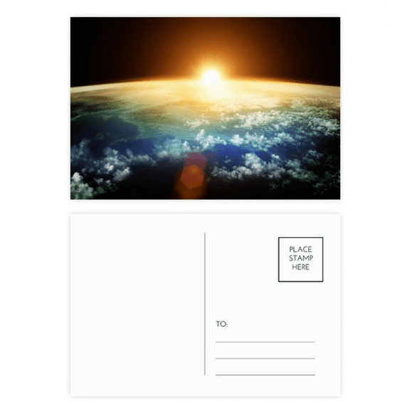 en shines surface illustration pattern postcard set birthday mailing thanks greeting card