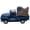 Blue, variant on Jiibva Alloy Vintage-Style Truck Sculpture, Desktop Decor with Stylized Accent for Home and Office