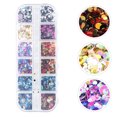 thumbnail image 2 of Paillettes Ultra-Minces Nail Art Paillettes Mini Paillettes Paillette Colorées Rondes Décorations d'Ongles, 2 of 6