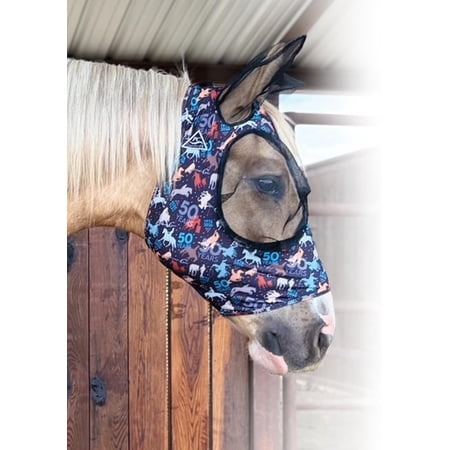 Professional s Choice Comfort-Fit Fly Mask: Ultimate Horse Protection PC 50 / Warmblood