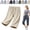 Apricot, variant on Ice Silk Cooling Capri Pants for Women, Women's Ice Silk Quick Drying Stretch Capri Pants with Zipper Pockets for Over 50