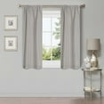 thumbnail image 7 of Linen Solid Blackout Curtain Panels, 26" x 63", Marshmellow by Blue Nile Mills, 7 of 7