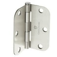 thumbnail image 5 of Cauldham (12 Pack) Heavy-Duty 3-1/2" Interior Door Hinges with 5/8" Radius Corners - Satin Nickel, 5 of 7