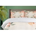 thumbnail image 4 of Ambesonne Floral Duvet Cover Set, Blooming Hydrangea Flowers, 2-Calking, Reseda Green Salmon, 4 of 7