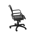 thumbnail image 2 of Brika Home Flat Mid Back Office Chair in Black and Graphite, 2 of 3