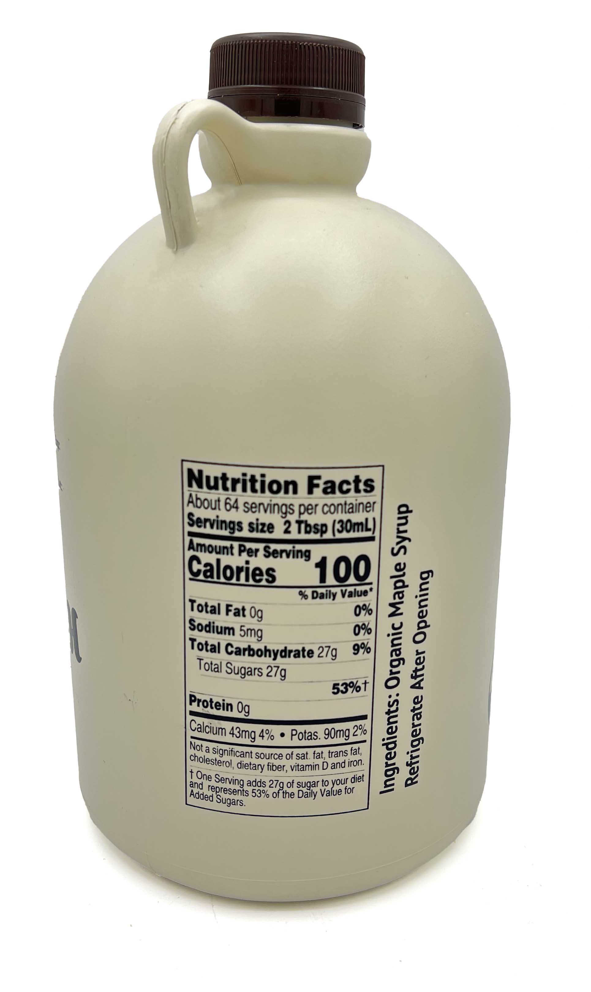 Sapsquatch Organic Maple Syrup - Half Gallon - Grade- A Amber Rich