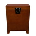 thumbnail image 6 of Home Square Storage Trunk End Table in Mission Oak - Set of 2, 6 of 10