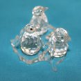 thumbnail image 3 of Swarovski Figurine: 209588 Baby Penguins | No Box | Faceted Crystal, 3 of 4