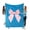 Blue, variant on 280GSM Personalized Pink Bow Fleece Throw Blanket, Custom Name Keepsake Bedding, Soft Warm Plush Blanket, Perfect Gift for New Mom and Home Decoration