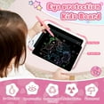 thumbnail image 3 of Tableta de escritura LCD Teriph Unicorn Girl de 8.5 pulgadas para niños de 2 a 8 años, 3 of 7