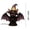 A, variant on Sulaicai Stained Glass Owl Witch Hat Lamp Halloween Decor, USB Powered Gothic Witch Hat Night Light, Handcrafted Retro Resin Witch Lamp, Halloween Decorations for Bedroom & Bookshelf