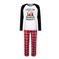 thumbnail image 5 of Odeerbi Matching Family Christmas Pajamas Sets Matching Family Home Wear Sets Xmas 2025 Casual Top with Bottom Outfits Loungewear Sleepwear Jammies for Dad, 5 of 5