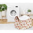 thumbnail image 4 of Cesta de Almacenamiento Infantil Sanjiaofen con Estampado de Champiñones 38x23x25 cm, 4 of 7