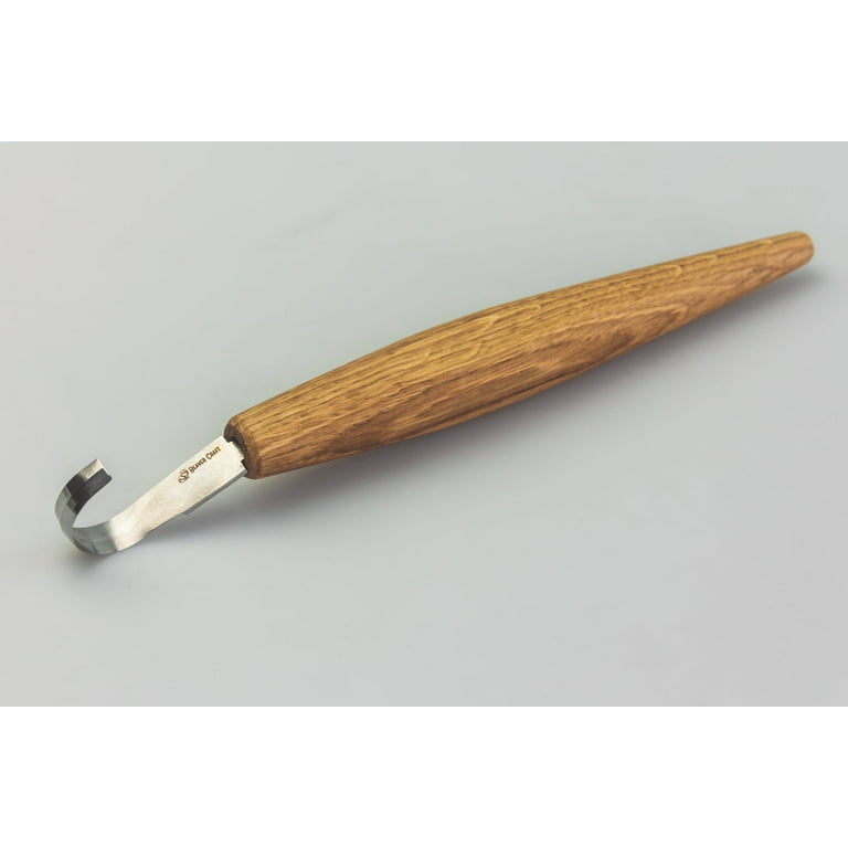 Wood Carving Hook Knife. Spoon Carving Tool for Spoons, Bowls, kuksa and  Cups carvings - Right Handed - Basic Crooked Knife for Professional Spoon