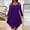 Purple, variant on BLTIBY Plus Size Summer Dresses for Women Loose Casual O-Ring Shoulder Sleeveless Asymmetrical Hem Flowy Midi Dress Purple 4XL