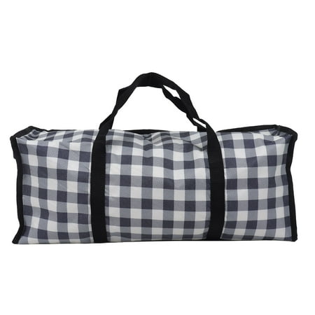 

Storage Bag Dustproof Clothes Storage Bag For Hats For Shoes Blue Plaid