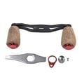 thumbnail image 3 of DIY Carbon Fiber Baitcasting Fishing Reel Handle Cork Knob Rocker Replacement, 3 of 10