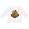 thumbnail image 3 of Inktastic Thanksgiving Football Turkey Boys Long Sleeve Toddler T-Shirt, 3 of 5