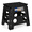 Dot Black, variant on ACSTEP Folding Step Stool 13'' Tall Step Stool Plastic Step Stools with Non-Slip Surface - Black