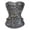 Silver, variant on FASHOFT Silver Corset Shapewear For Women Court Gothic Style Steel Boned Waist Cincher Bustier Waist Cinching Vintage Dark Style Body Shaper For Cosplay Pirate Corset L