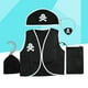 thumbnail image 4 of Disfraces de piratas de 5 piezas Disfraz de pirata de los mares Disfraz de fiesta de Halloween Juguetes para niños Juego de imaginación Disfraz de pirata Cosplay Ropa Disfraz para bebé Niño pequeño, 4 of 5
