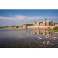 thumbnail image 2 of Bibikow, Walter 18x13 Black Ornate Wood Framed with Double Matting Museum Art Print Titled - Sweden-Kalmar-Kalmar Slott castle, 2 of 4