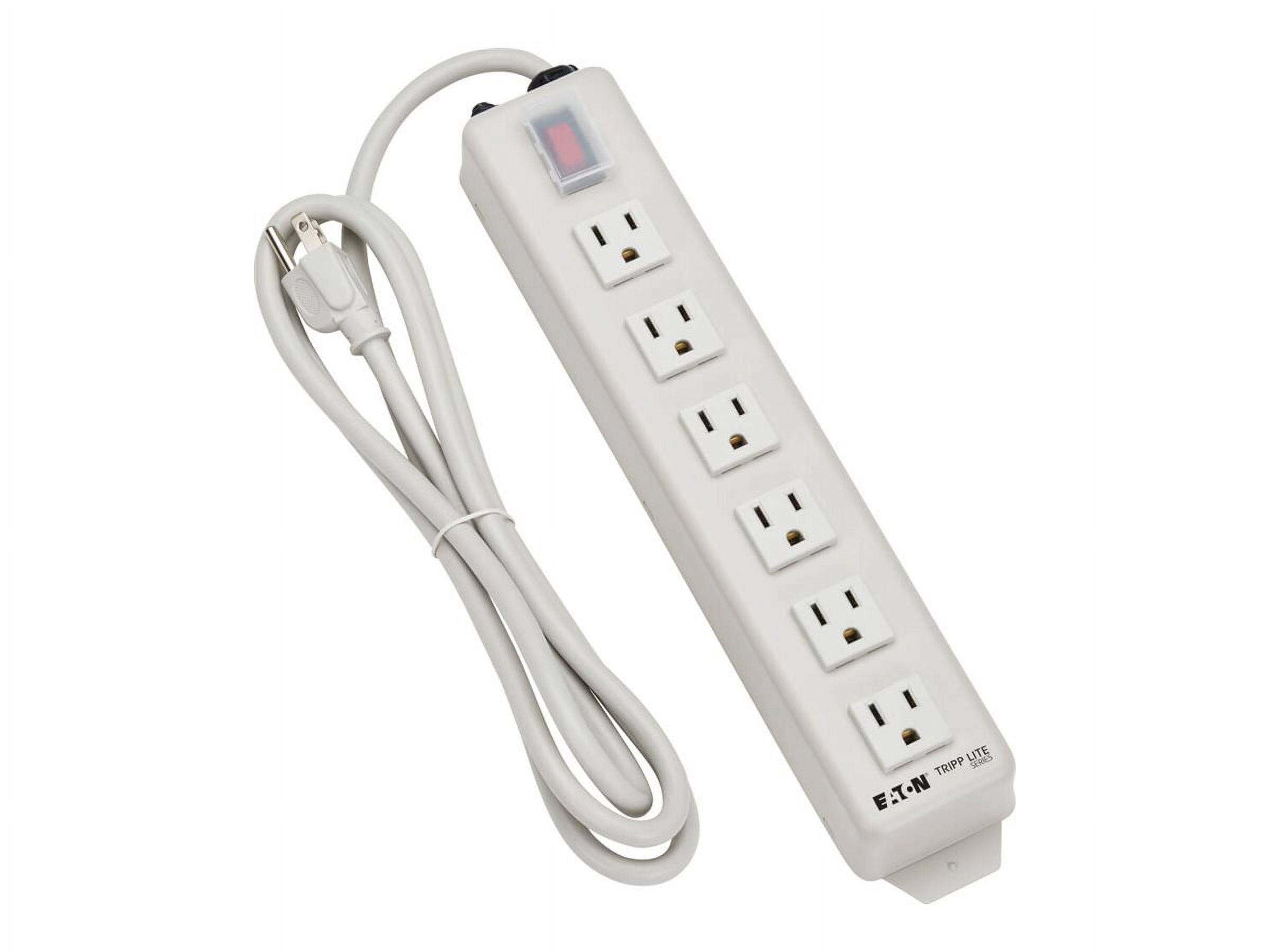 Tripp Lite TLM606NC Power It! 6 Outlets Power Strip with Metal Housing