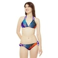 thumbnail image 4 of 'Terrestrial Mermaid' Strappy Bikini Set (AOP), 4 of 9