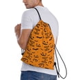 thumbnail image 3 of Drawstring Backpack - Trick Or Treat Splash Proof Small Drawstring Gym Bag for Women Men, Cinch Sports String Bag Backpack for Travel Swimming Beach, 3 of 8