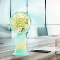 thumbnail image 4 of xjwjuw USB Charging Mini Handheld Fan Portable Silent Desk Fan with Foldable Design & Non-Slip Grip - Durable Matte Finish Battery Operated Cooling for Students Office Travel Air Circulator, 4 of 6