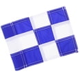thumbnail image 2 of Soidarity Accesorios de Golf para hombres, golpes, triangulación de envíos, patrón a cuadros, balcón familiar, marcadores de oficina, bandera de Golf cuadros blancos azules, 2 of 6