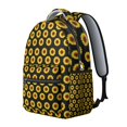 thumbnail image 2 of Black Sunflower Backpack for School,Cute School Bag,Schoolbag with Adjustable Shoulder Straps & Padded Back,15.3"x11"x7.1".﻿, 2 of 6