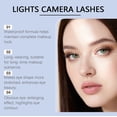 thumbnail image 4 of Black Brown Waterproof Fiber Mascara-Volume&Length Without Clumping for Dramatic Moments, Tubular Curling Natural And Non-Smudged, Define, Lift, Lock for Daily Makeup, 4 of 7