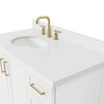 thumbnail image 5 of ARIEL TAYLOR 43 IN. LEFT OFFSET SINGLE OVAL SINK VANITY IN MIDNIGHT BLUE, 5 of 7