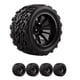 thumbnail image 4 of Neumáticos de Rueda de Carreras de Coches 4 Piezas para Piezas de Orugas 1:10 HSP HPI Yotijar Llantas de rueda de coche RC, 4 of 7