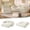 Beige, variant on LLappuil Sectional Sofa Bed, Futon Convertible Sofa Bed King Size, Plush Corduroy Loveseat Sofa Couch for Living Room Black