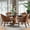 20inch, variant on ExtraLco 24 inch Square Clear Tempered Glass Table Top, Heat Resistant Glass for Kitchen Table