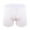 White, variant on StSilkitty Men's Boxer Briefs Mid Waist Lightweight Breathable Elastic Underwear with Fly Solid Color No Ride-Up Underpants