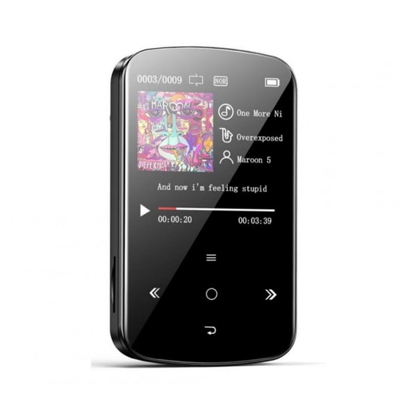MP3 Player 32Gb Mini Clip Portable Player Compatible with Bluetooth 5.0 Music Lossless Hifi