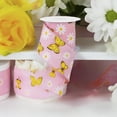 thumbnail image 2 of 2.5" Butterfly Daisy on Royal Ribbon: Light Pink (10 Yards), 2 of 3