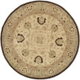 thumbnail image 6 of SAFAVIEH Anatolia Venice Floral Wool Area Rug, Ivory/Brown, 6' x 6' Square, 6 of 7