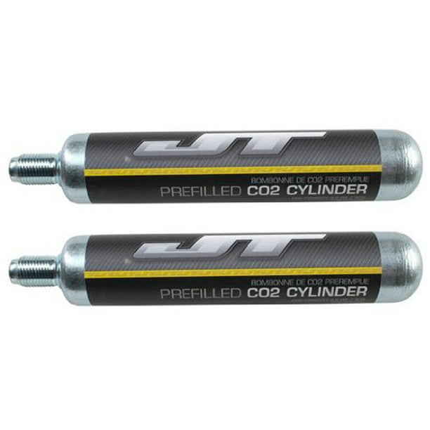 JT Paintball PreFilled 90 Gram Co2 Cartridge 2 Pack
