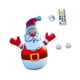 thumbnail image 5 of Papá Noel inflable navideño con control remoto, decoración para fiestas, diseño de festival, adorno iluminado para césped, jardín y hogar, 5 of 8