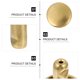 thumbnail image 3 of GOOHOCHY 100 unids metal doble tapa remaches redondos bolsa de cuero billetera decorativa DIY Nailhead, 3 of 6