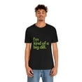 thumbnail image 3 of Big Dill T-shirt Unisex, Funny Pickle Lover Short Sleeve Meme Tee, Black, Large, 3 of 9