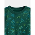 thumbnail image 2 of Wonder Nation Baby Boys' Print Tee with Long Sleeves, Sizes 0M-24M, 2 of 3
