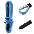 thumbnail image 4 of Câble de 15 M pour Sangle de Remorquage de Récupération de Tronc avec Manchon de Protection Noir, Adapté à la Plupart des Treuils, 4 of 8