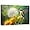 White and Green Yellow Dandelion with Hummingbird, variant on ZHONGYUTONG Hummingbird Wall Art Yellow Dandelion Canvas Bird on Floral Painting Animal Flower Picture for Living Room Decor Framed (12.00" x 18.00")